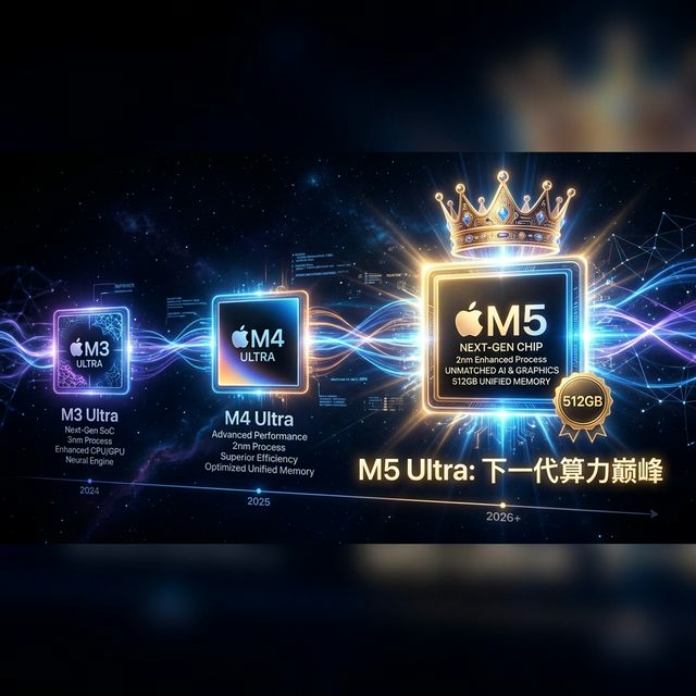 M5 Ultra:下一代算力巅峰