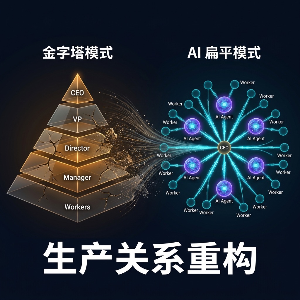 生产关系重构:从金字塔到扁平网络
