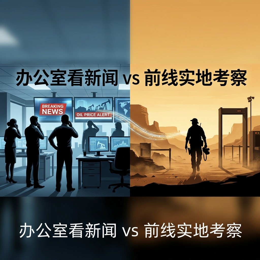 办公室屏幕前的焦虑 vs 前线的一手情报