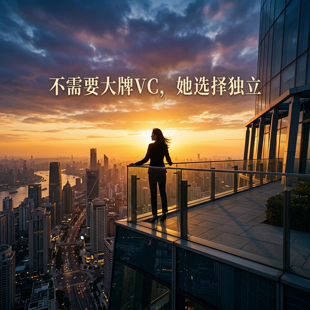 她不需要大牌 VC 背书，选择了独立创业