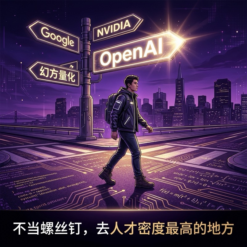 不当螺丝钉:选择人才密度最高的地方