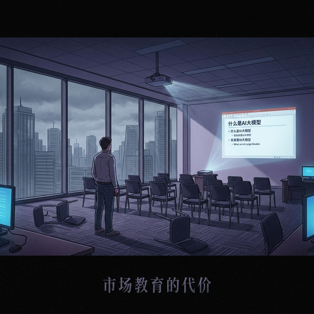 2023年创业：在空荡的会议室里做AI市场教育