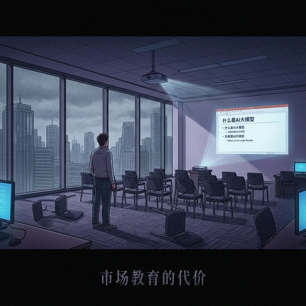 2023年创业：在空荡的会议室里做AI市场教育