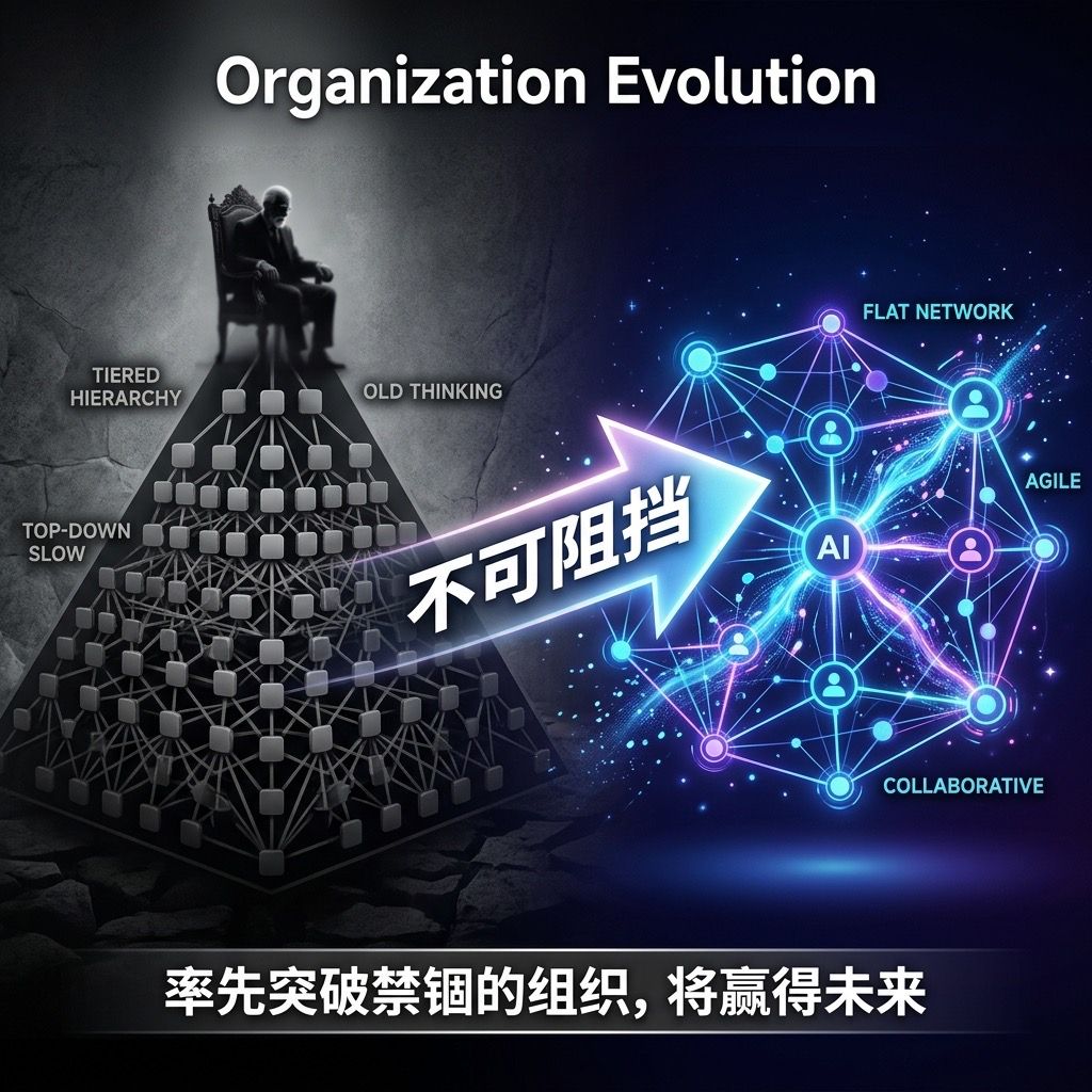 率先突破禁锢的组织，将赢得未来