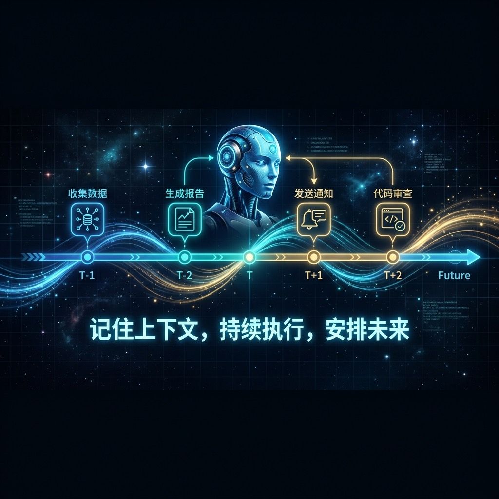 记住上下文，持续执行，安排未来