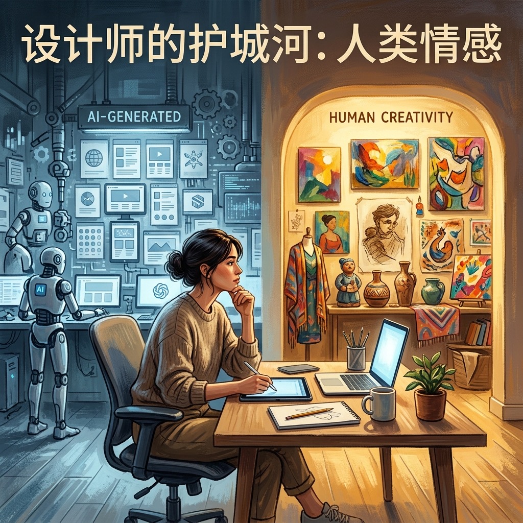 设计师的护城河：专业情感表达是AI短期内无法替代的