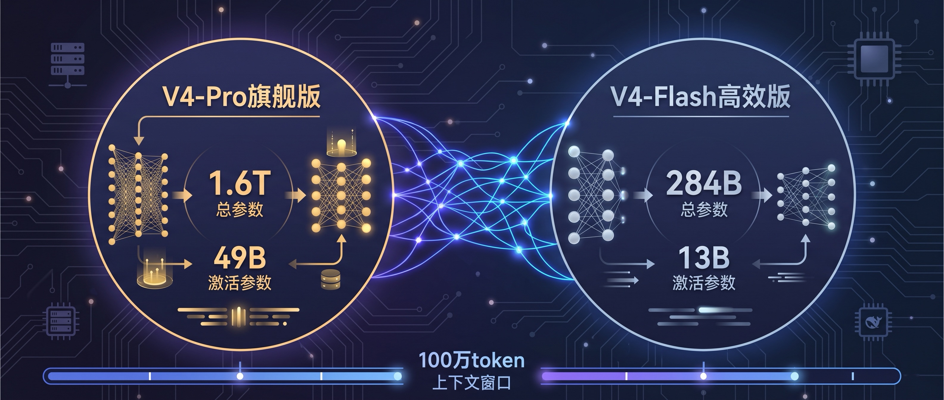 DeepSeek-V4 模型架构：Pro旗舰版 vs Flash高效版