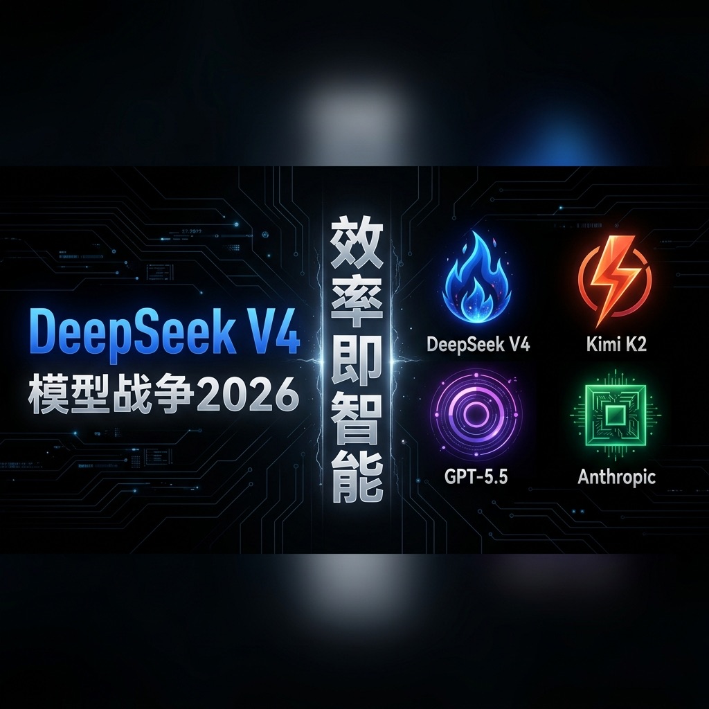 DeepSeek V4 来了：模型战争重燃，效率才是到达 AGI 的必经之路