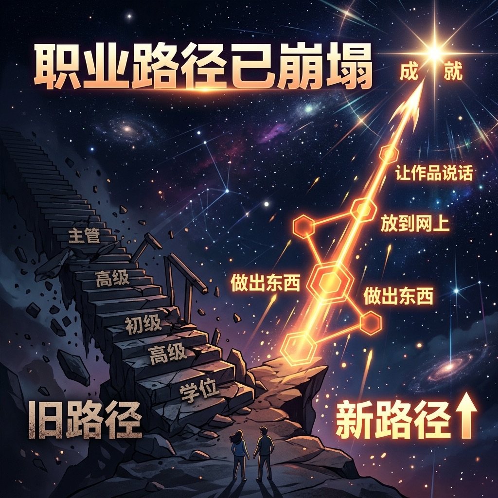 旧路径正在崩塌，新路径靠作品说话