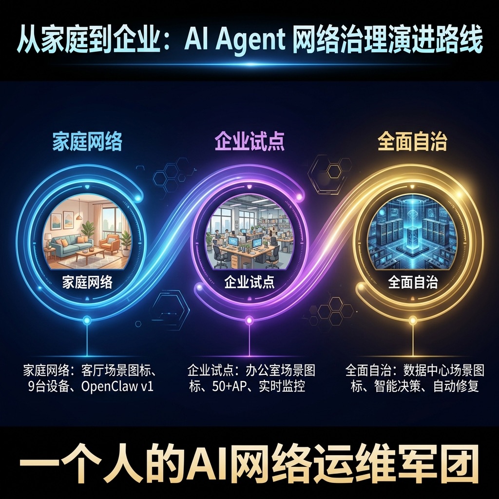 从家庭到企业：AI Agent 网络治理演进路线