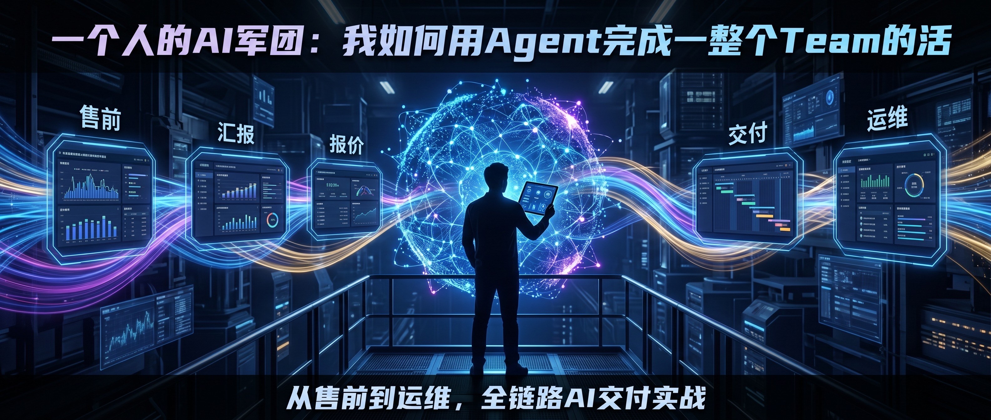 一个人的 AI 军团：我用 Agent 完成了一整个 Team 的项目交付
