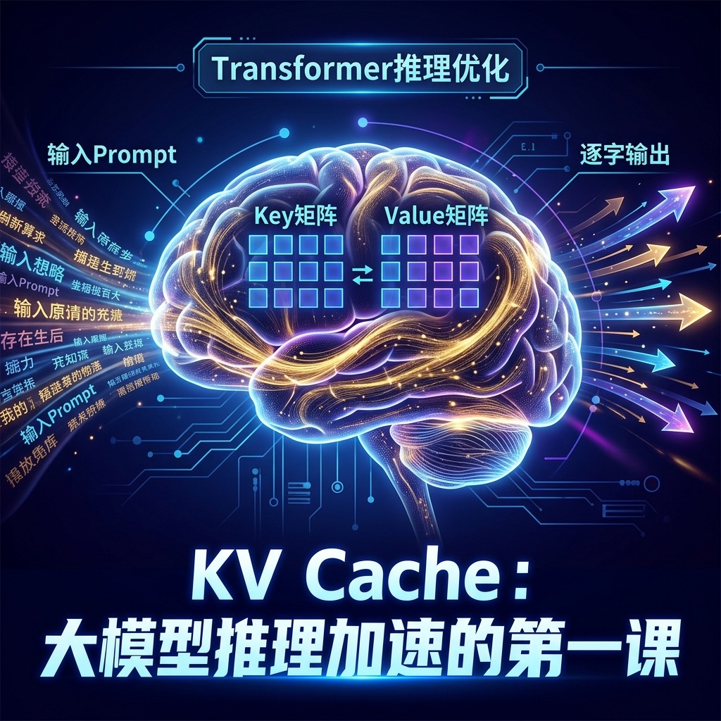 KV Cache：你用 ChatGPT 第一个字特别慢，原因就在这里