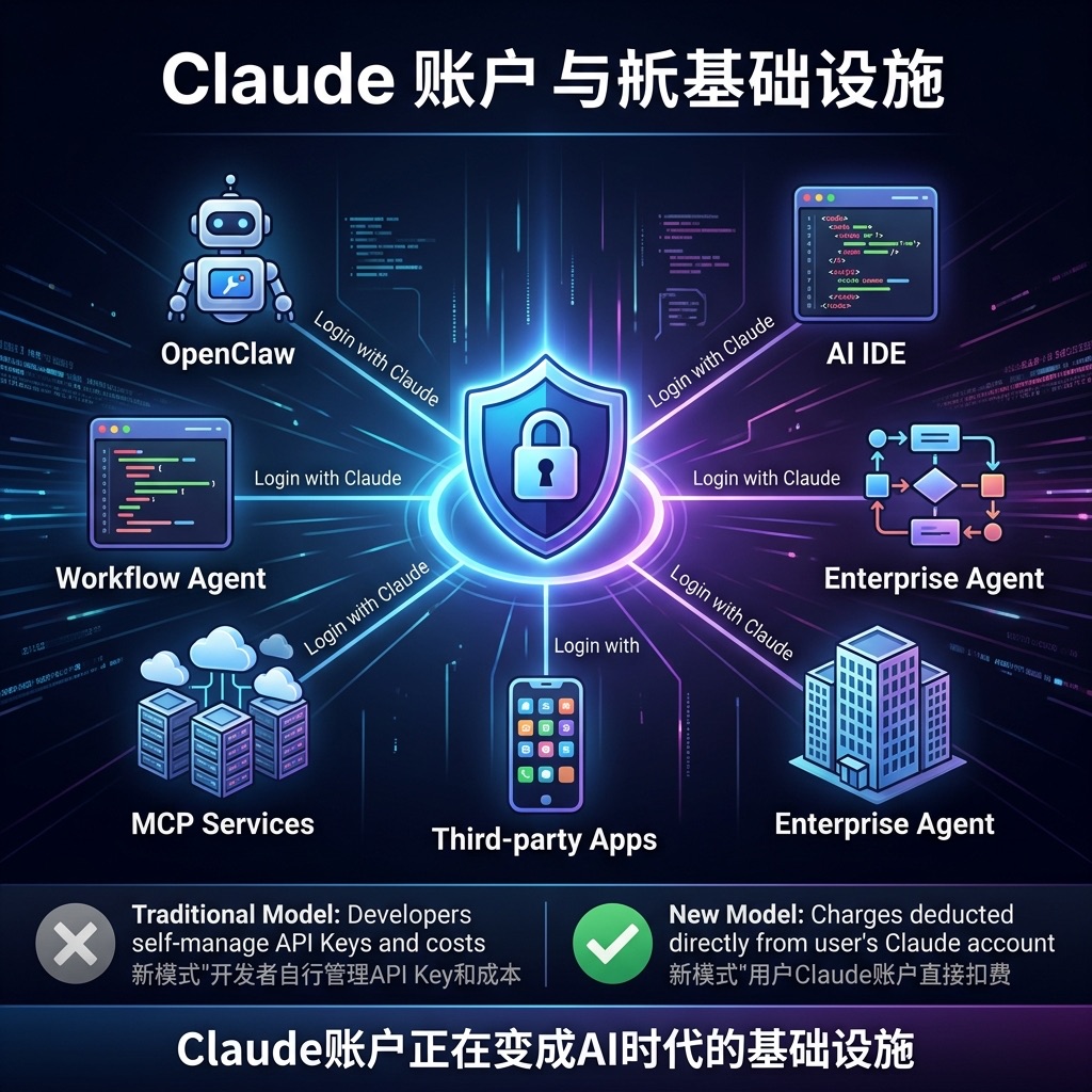 Claude 账户正在变成 AI 时代的基础设施