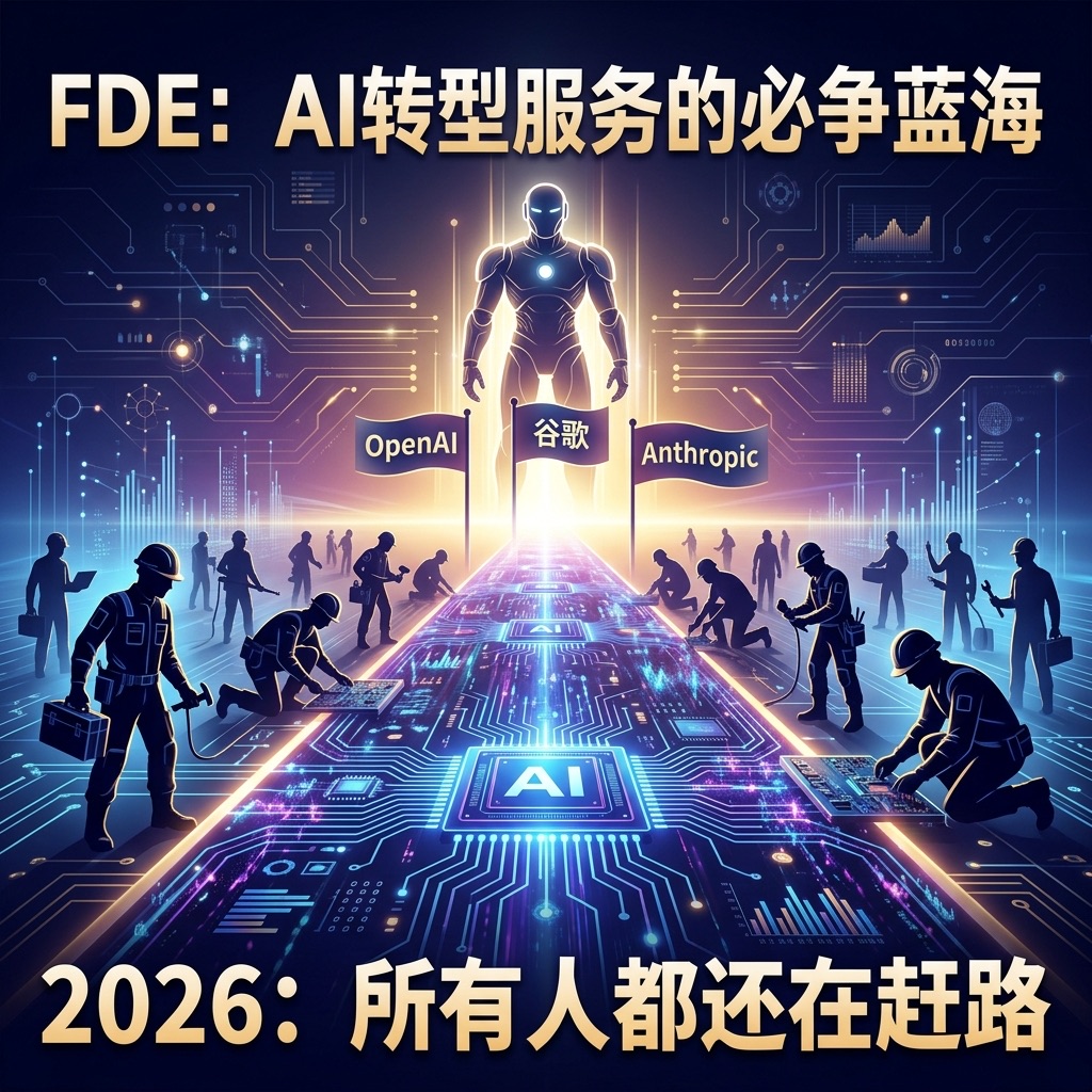 FDE，AI 转型服务的必争蓝海：三巨头押注的不是范式胜利，而是一个尚未铺好的路