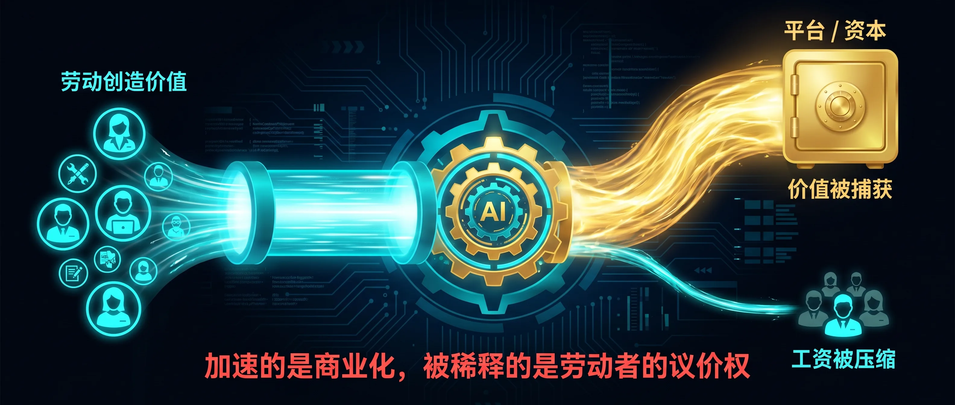 AI 时代价值流向：从劳动者到平台与资本