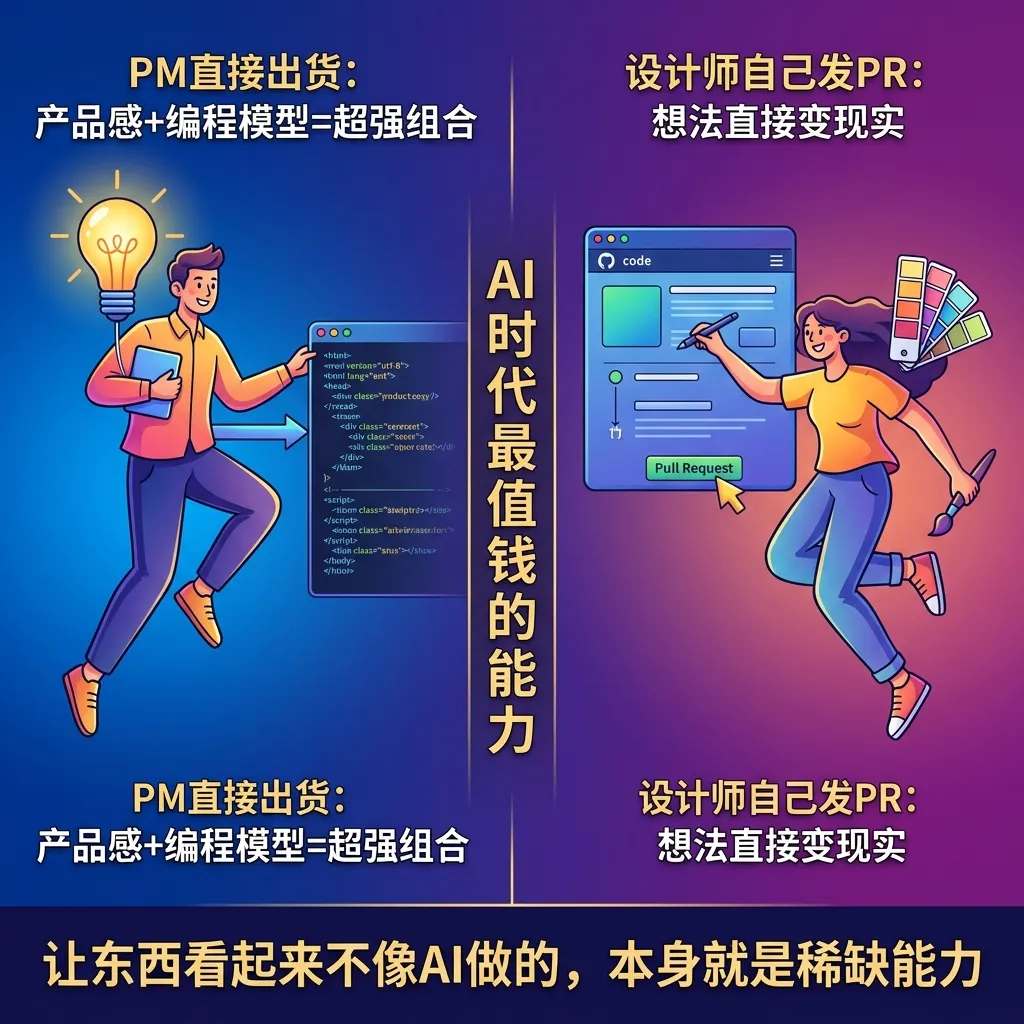 PM 和设计师迎来最好的时代：产品感与审美成为 AI 时代最稀缺的能力