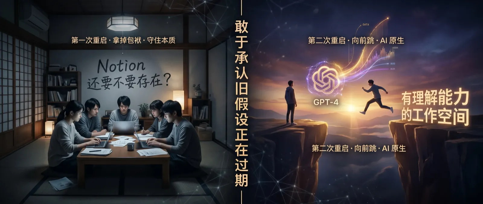 Notion 的两次重启：守住本质，与向前跳