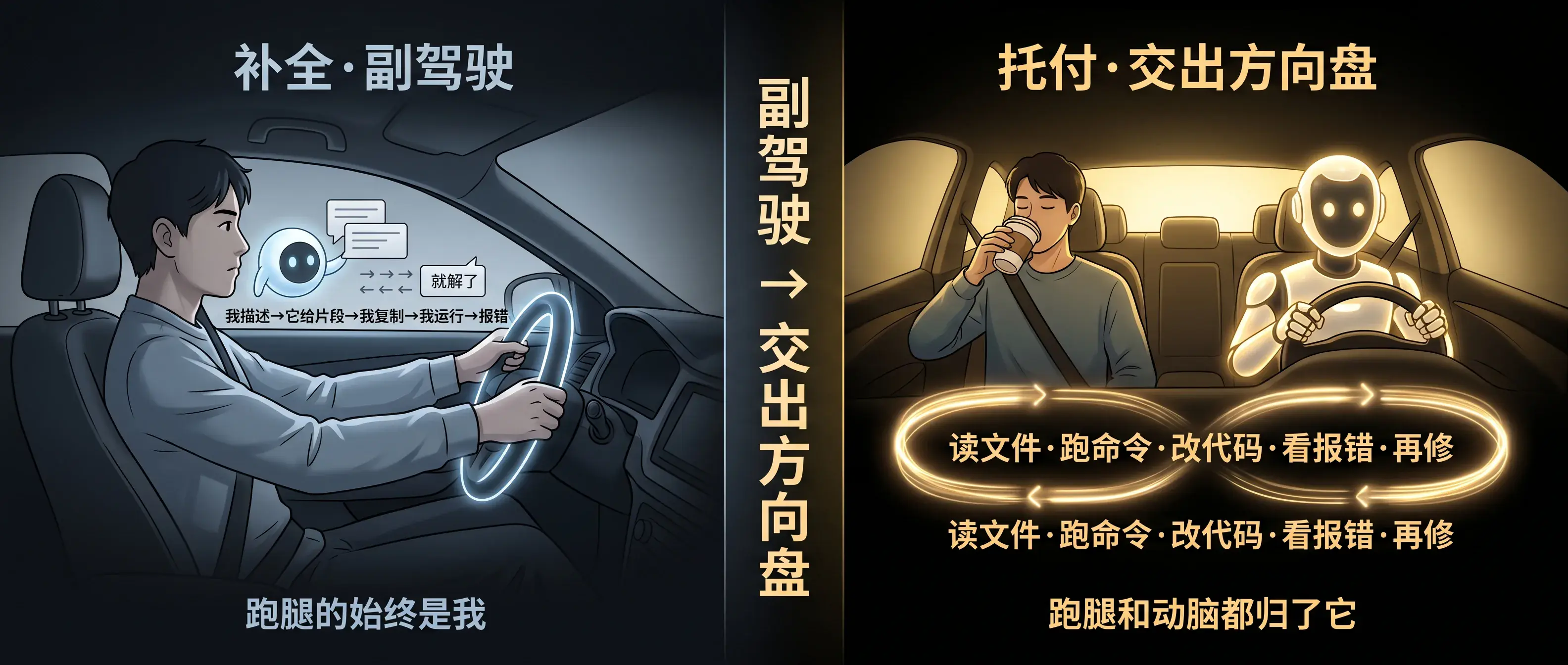 从补全到托付：交出方向盘