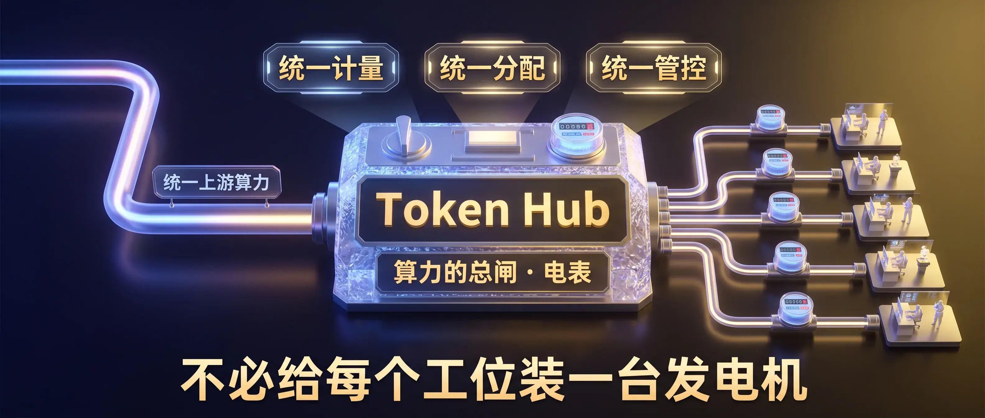 Token Hub：把 AI 算力当水电一样统一计量分配