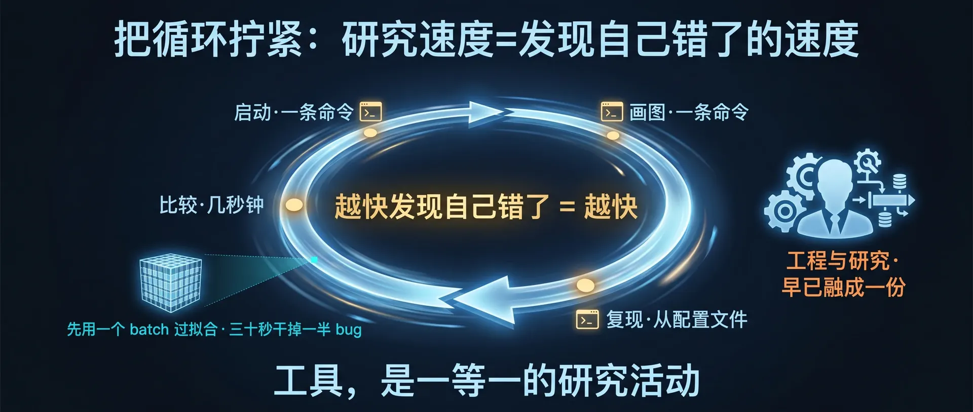 把循环拧紧：研究速度就是你发现自己错了的速度